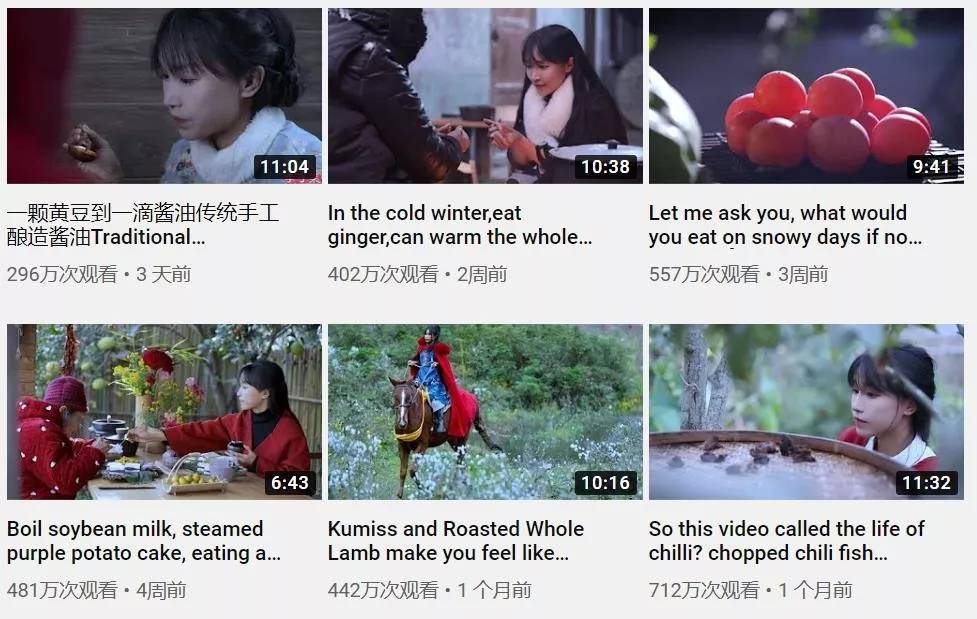 李子柒田园生活的魅力在哪里,当李子柒看到了不一样的田园生活