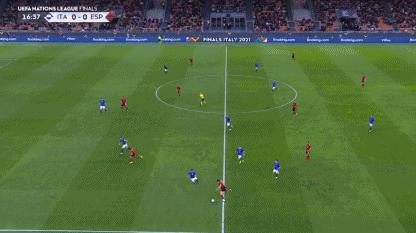 意大利主场爆冷遭北马其顿绝杀,意大利vs西班牙莫拉塔进球庆祝