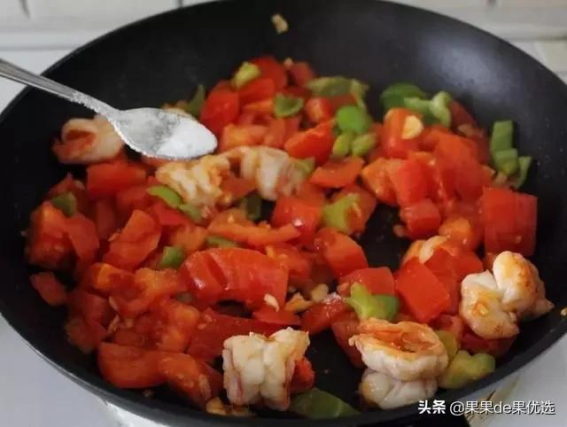 番茄虾仁怎么做才好吃又简单视频,番茄炒虾仁怎么做好吃又方便