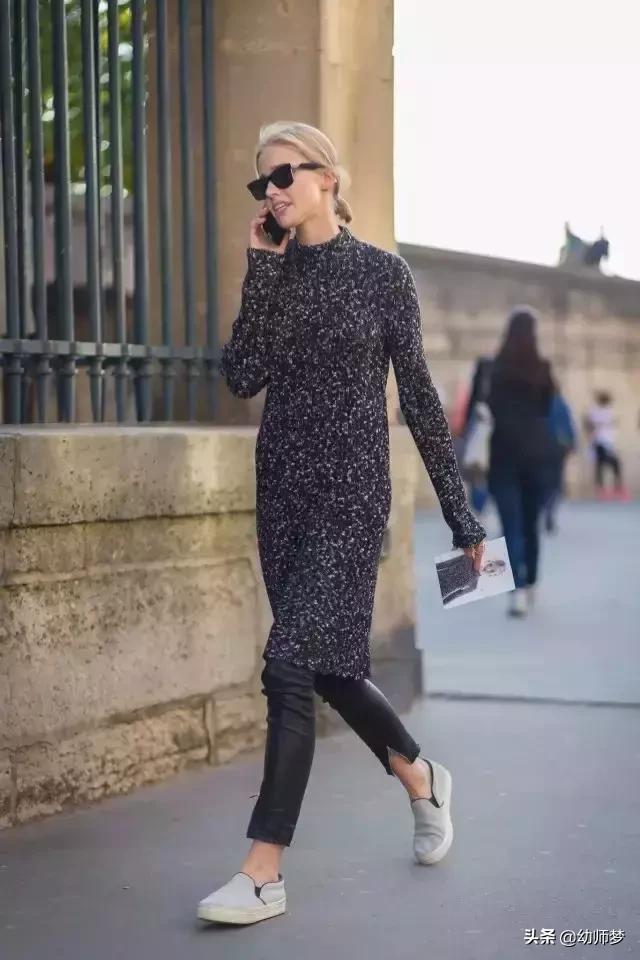 裙子套裤子,今年秋季流行穿裙子裤子超级时髦