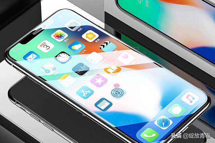 苹果x防指纹高清钢化膜,苹果x钢化膜防指纹