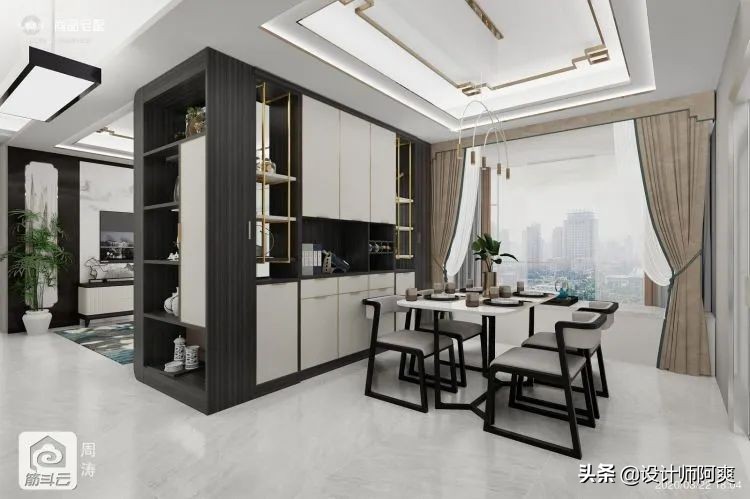 求求你，客餐厅别装那么多柜子，别人家这一个柜子就够了