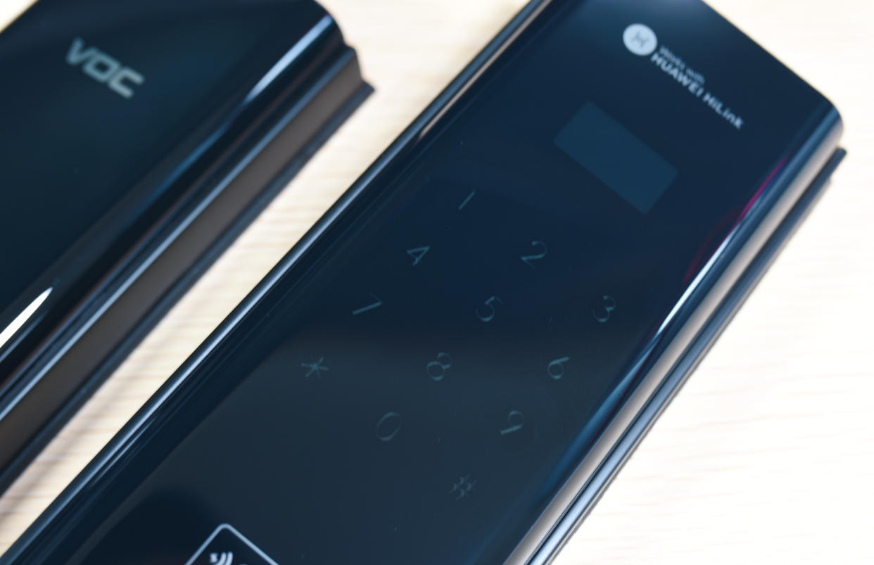 voc指纹锁怎么用密码开门,华为voc智能门锁指纹