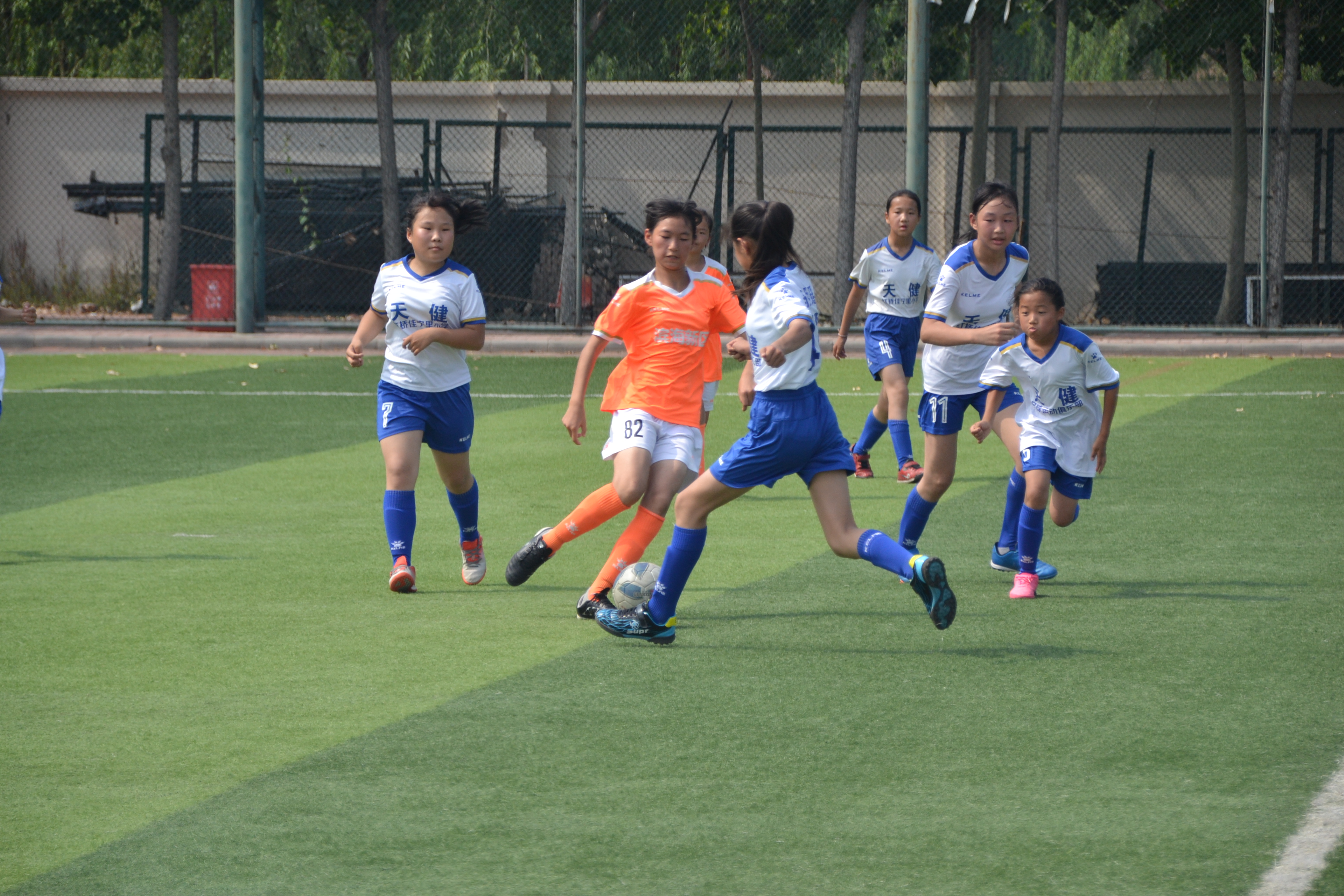 2021年天津市青少年足球联赛第七、八比赛日结束