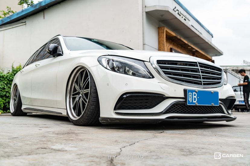 2016款奔驰c200旅行车,最美改装奔驰b200