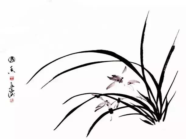 徐湛国画兰花的画法,徐湛国画兰花的画法视频教学