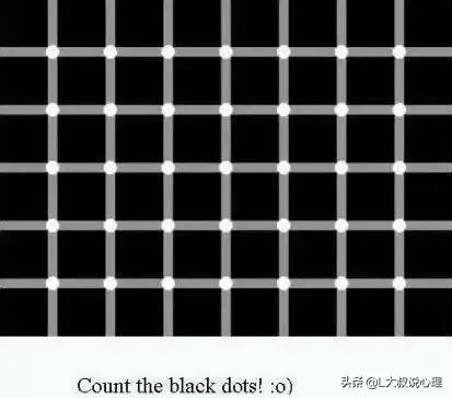 心理学视觉错觉重影图,十五张诡异心理图张张戳心