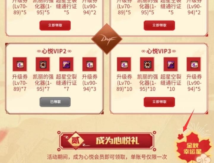 充值可以获得dnf心悦成就点吗,dnf心悦活动规则详解