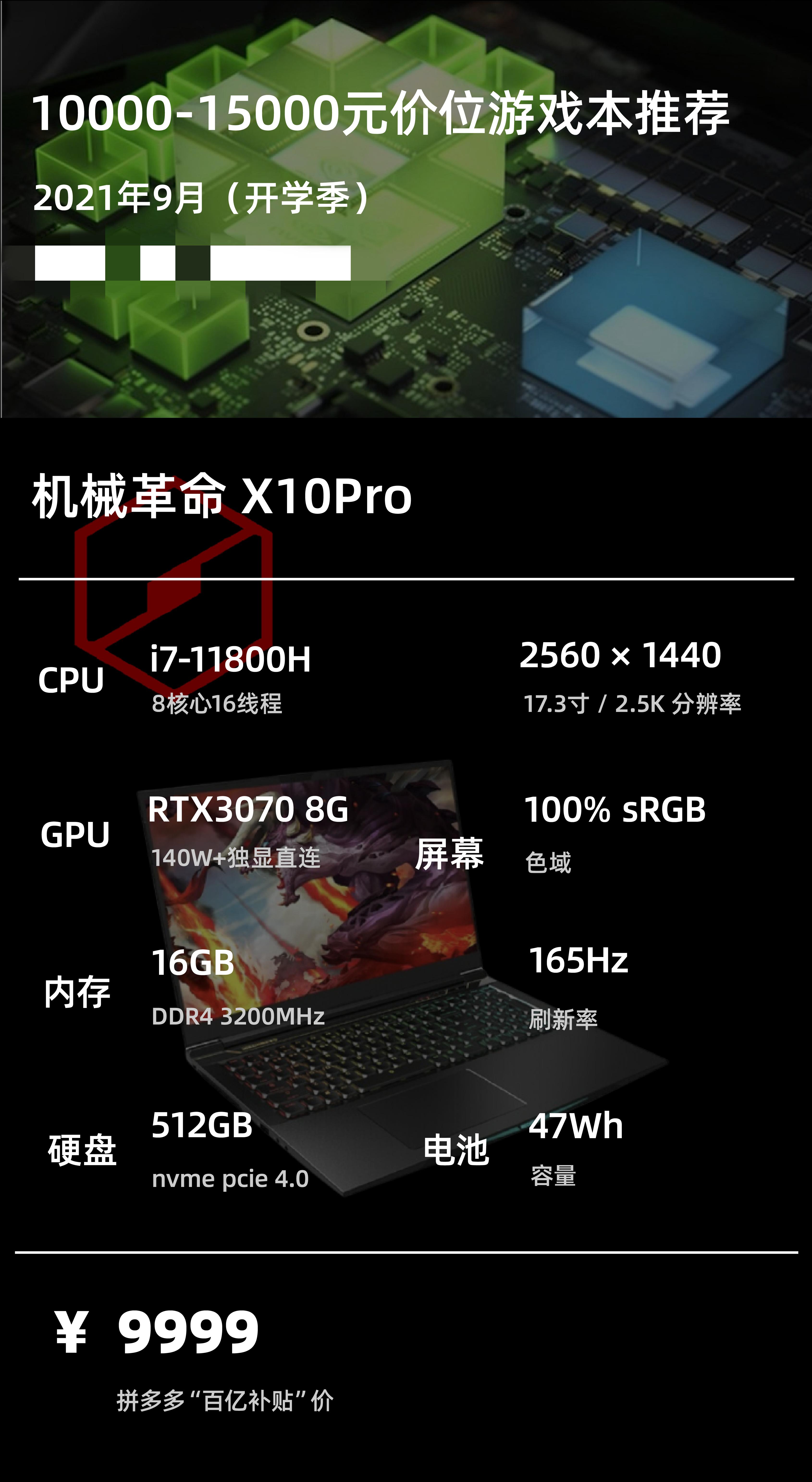 9月开学季5千左右游戏本性价比,9月购机推荐游戏本