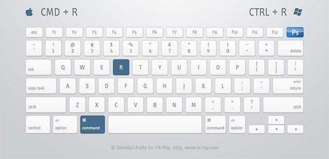 苹果版photoshopcc2017快捷键,photoshop最常用快捷键大全