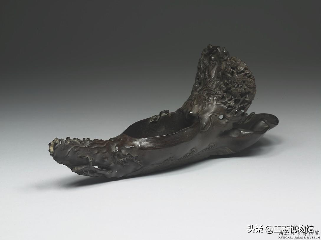 巧夺天工，其貌不扬的角，竟然能如此之美，30件鹿角犀角*物文**鉴赏