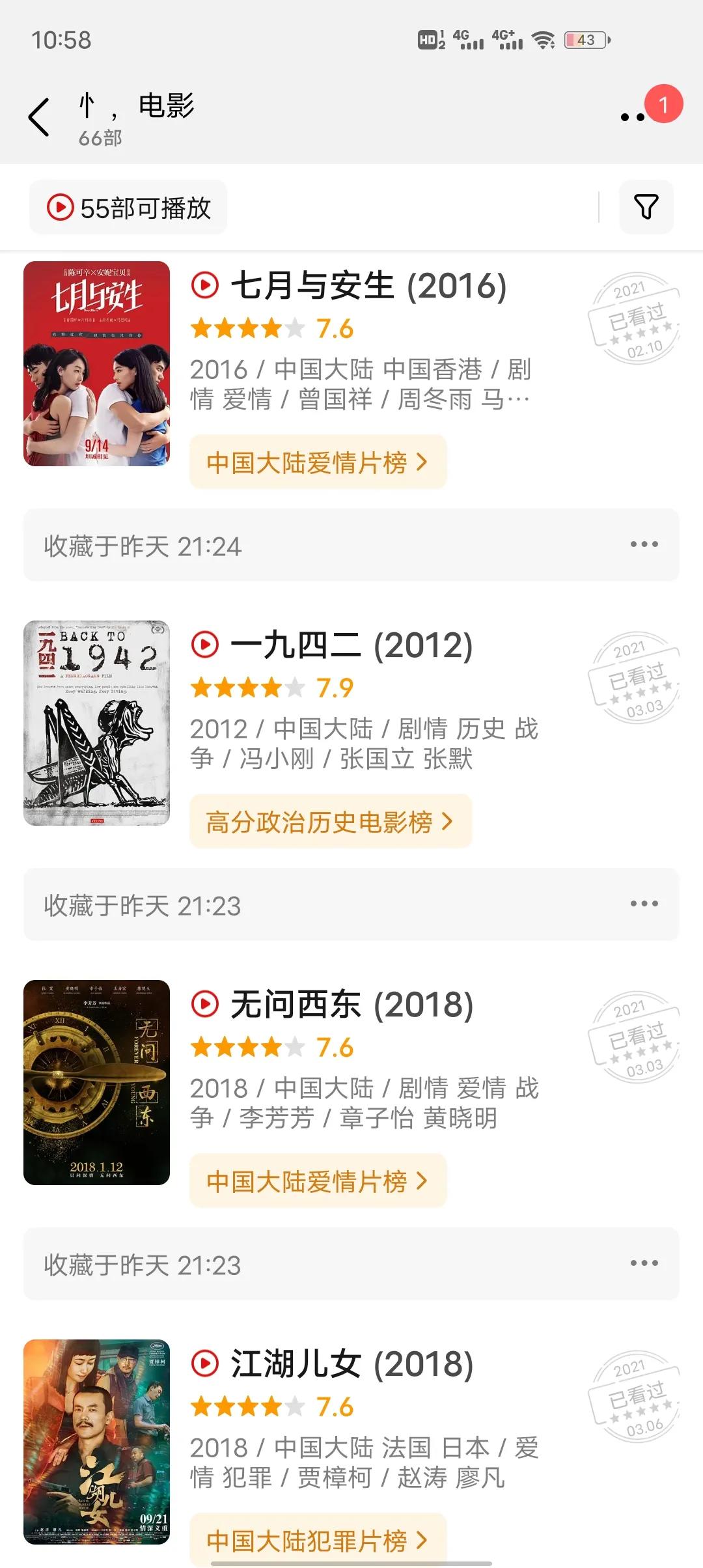 必看的100部电影推荐,过去十年最好看的50部电影