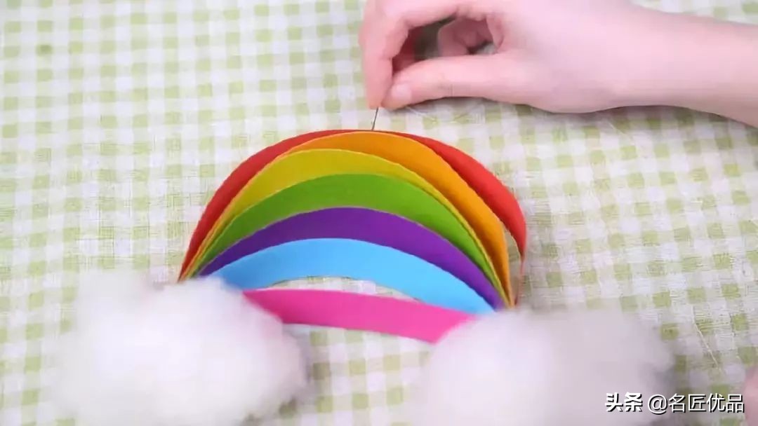 儿童创意手工挂件制作,儿童手工作品装饰