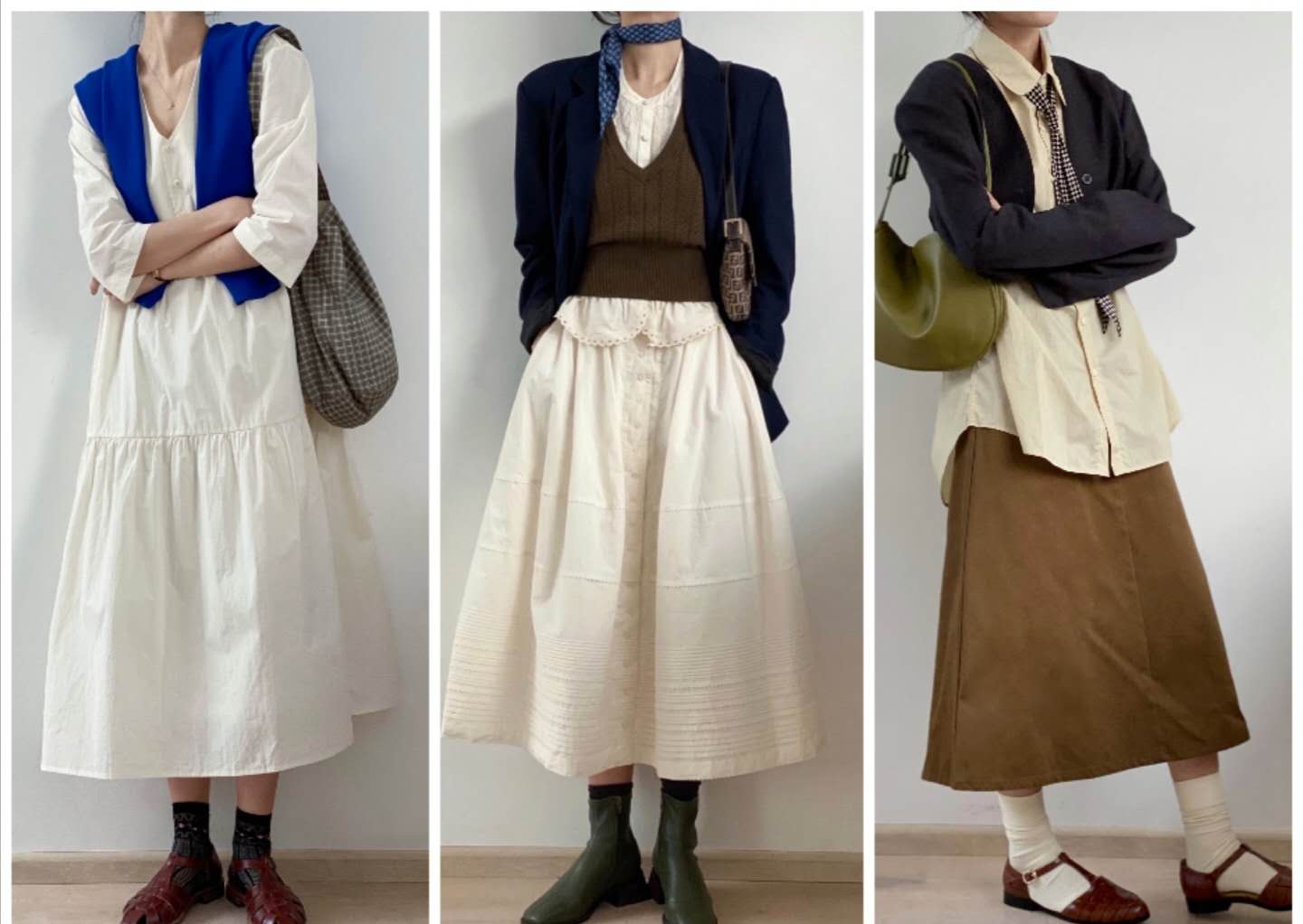 复古风穿搭博主推荐,初秋需要什么衣服