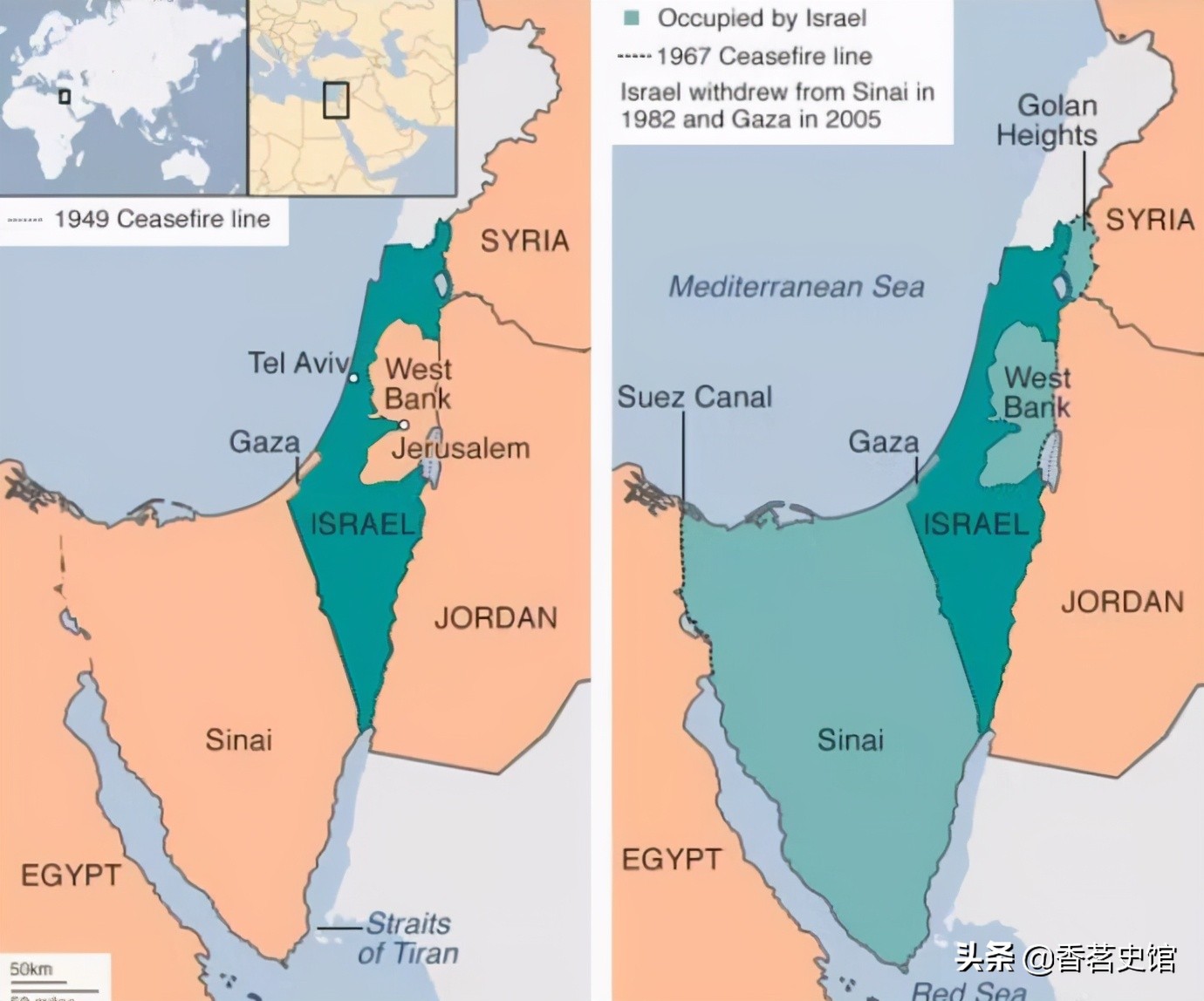 巴以冲突再起，双方的矛盾根源是什么？五次中东战争又在打什么？