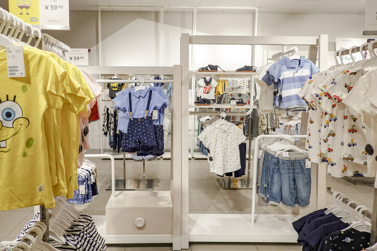 童装货架陈列展示架高度,50平童装货架陈列展示架