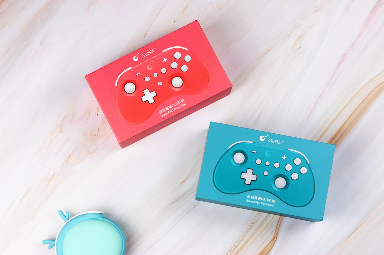 谷粒精灵Pro手柄体验：细腻振动高速回应，体感加持更爽快