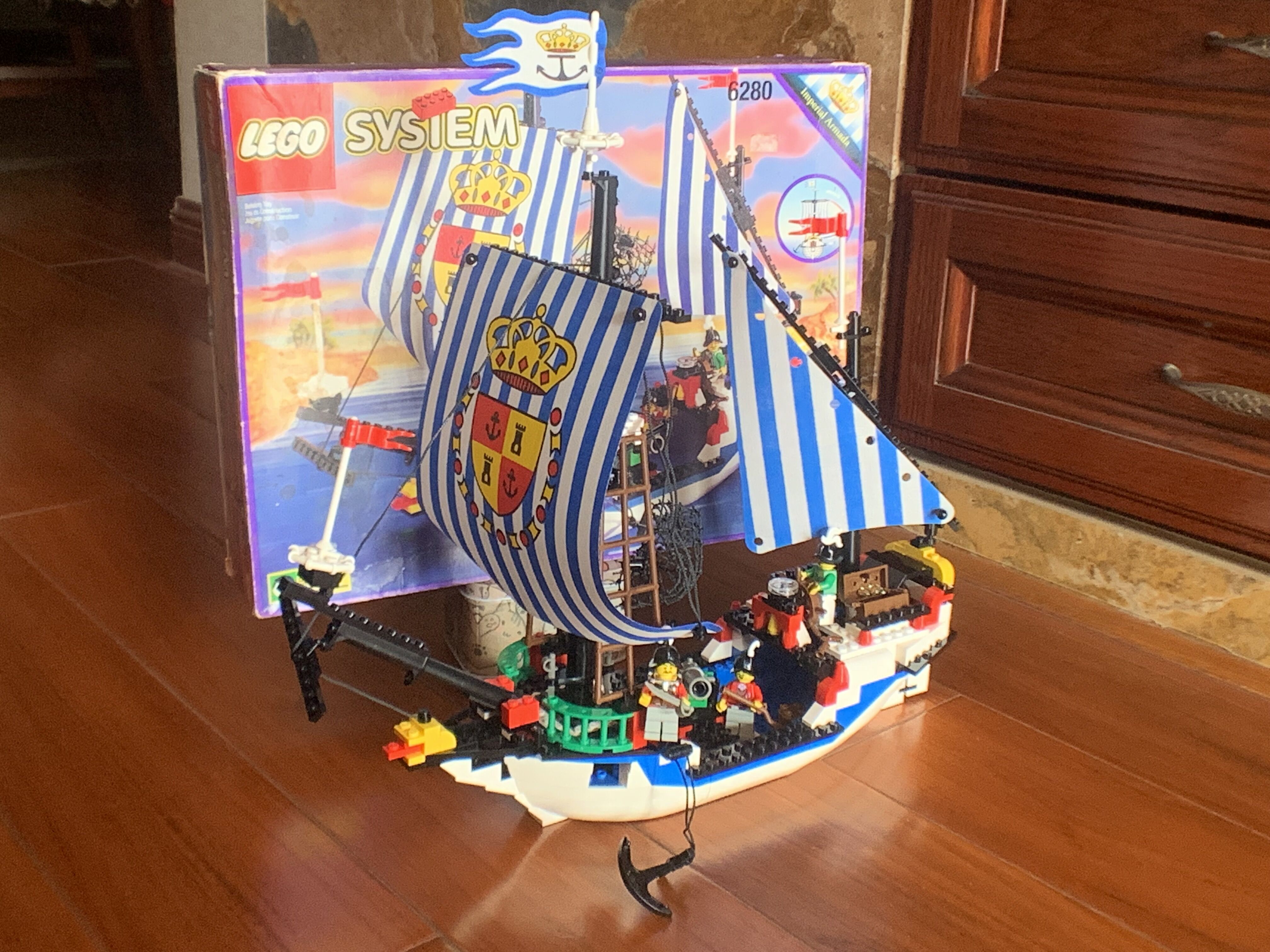 乐高加勒比海盗帝国战舰开箱测评,乐高海盗沉船测评