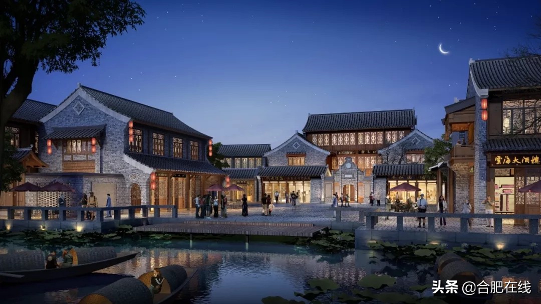 合肥文一塘溪津门水街开街,合肥文一塘溪津门水街最新消息