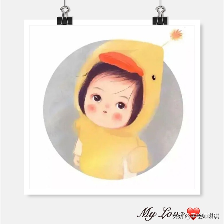 可爱宝宝超萌图片微信头像,2018最火微信头像萌娃卡通