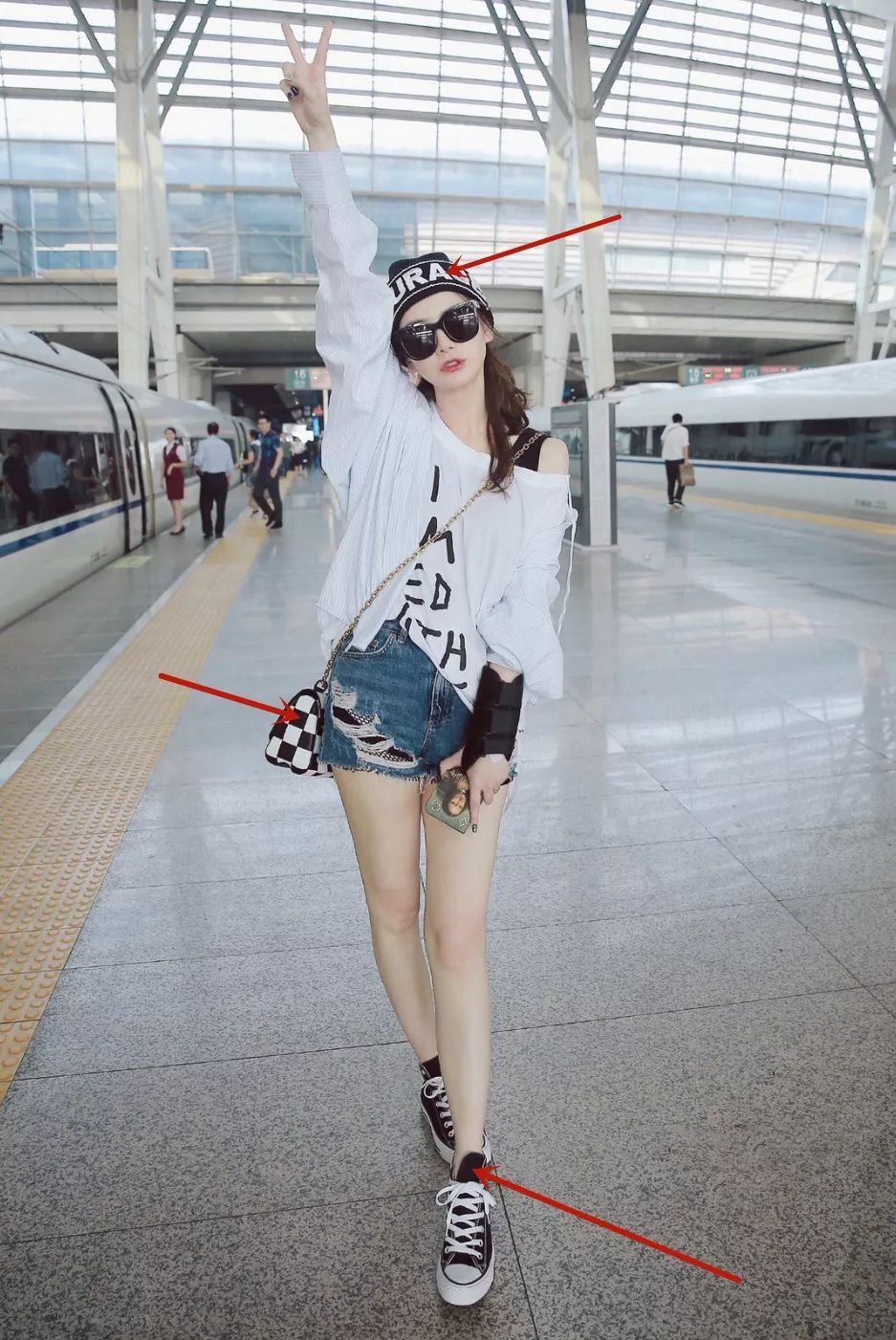 特别显腿长的匡威穿搭,腿短腿粗怎么穿匡威