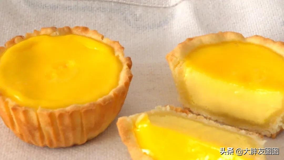 揭秘！黄金水蛋挞的做法，无奶油，无牛乳，细腻顺滑，蛋香味馥郁
