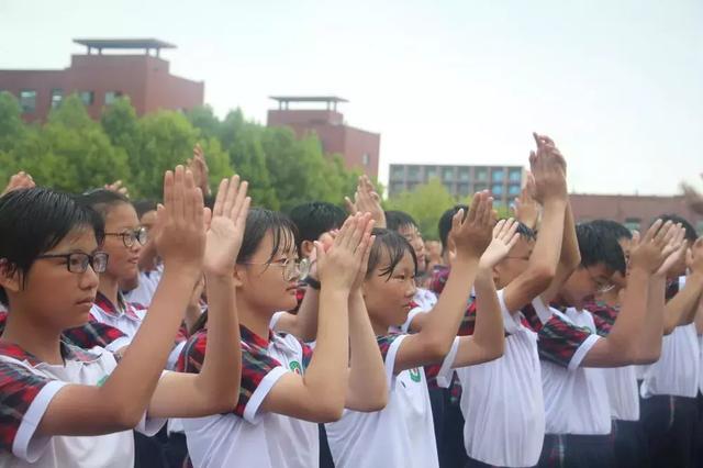 固始永和中学军训2019,固始永和新生军训