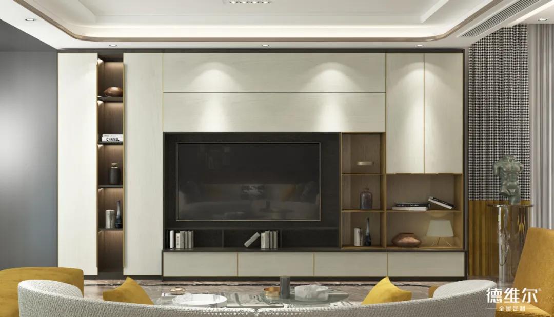 电视柜怎样设计比较好看呢,电视柜如何设计方便实用又高端