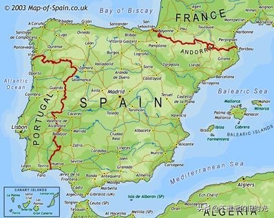 为什么西班牙里面有个葡萄牙,为什么葡萄牙经常遇到西班牙