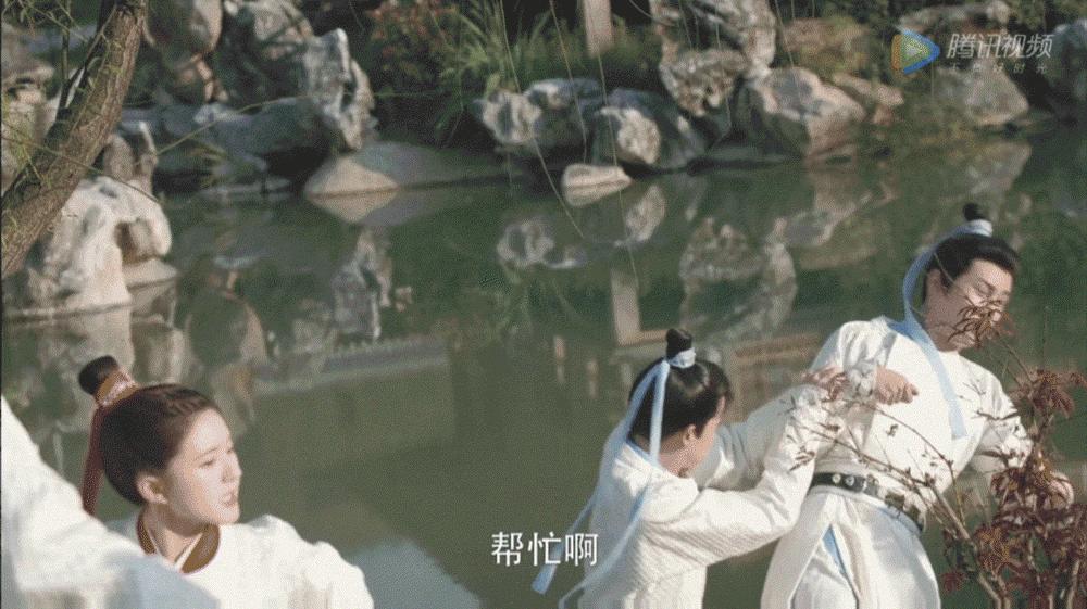 赵露思和徐开骋造型,赵露思徐开骋红衣古装