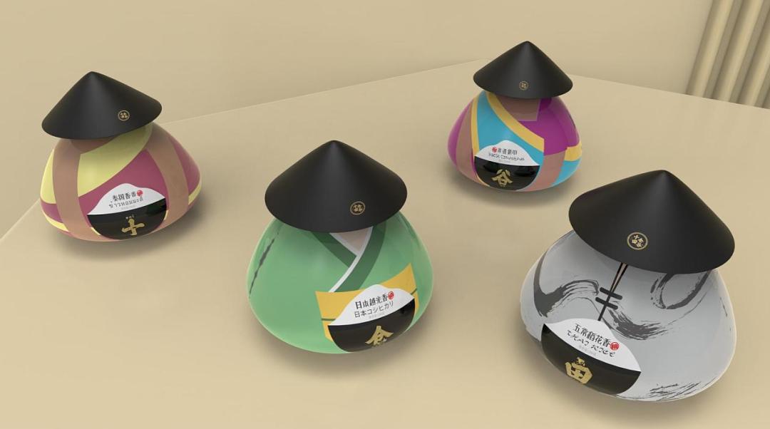 看了就想买的商品图,最有创意的日本大米包装设计