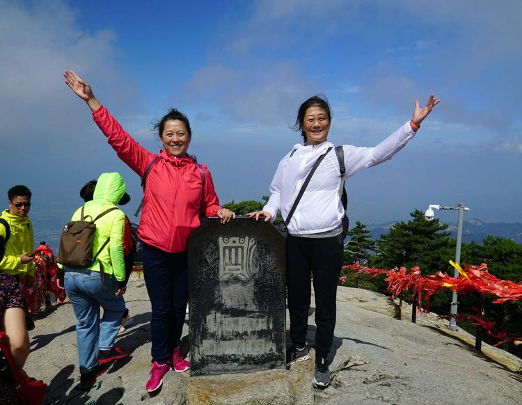 长空栈道登华山,惊心动魄登华山