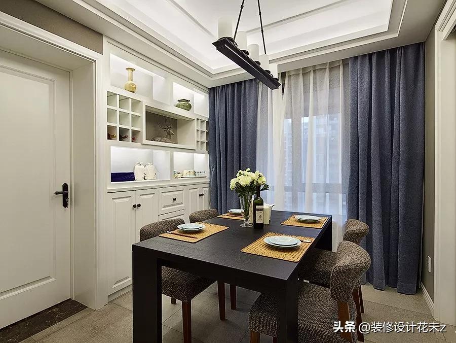 小户型餐柜酒柜设计,餐边柜酒柜一体设计轻奢