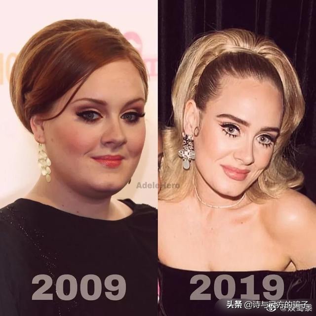 阿黛尔减肥成功全过程,阿黛尔减肥效果怎么样了