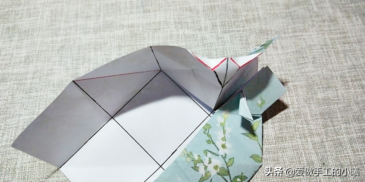 好看的折纸信封怎么折,手工折纸教程折信封