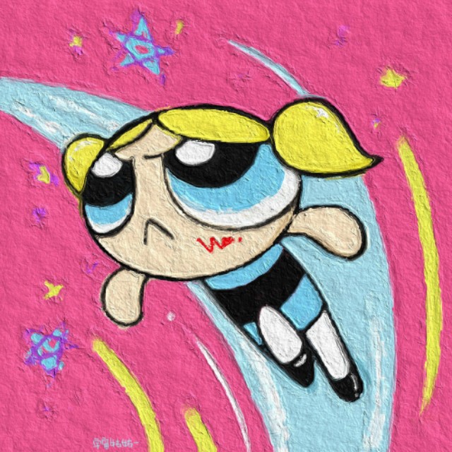 飞天小女警爆爆头像,飞天小女警头像