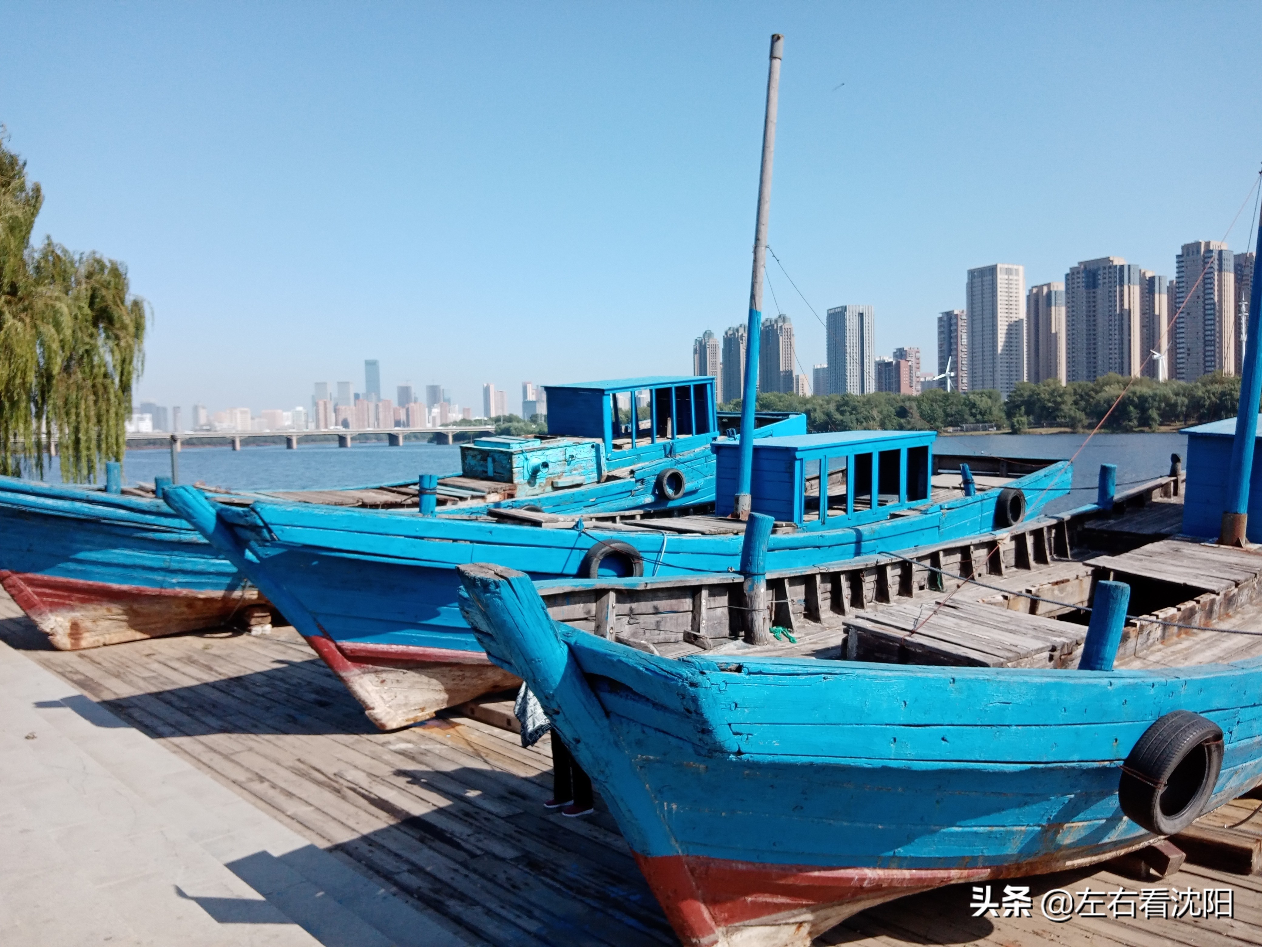 沈阳浑河游玩攻略冬季,盛京浑河晚渡视频