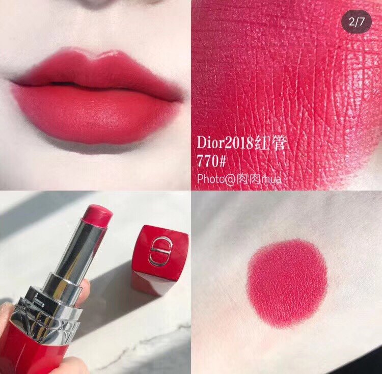 迪奥最受欢迎的口红色号是哪一款,迪奥都有什么颜色口红色号
