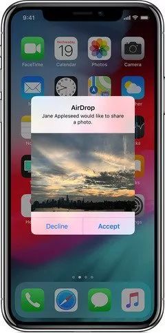iphoneairdrop怎么连接,iphone如何接收airdrop