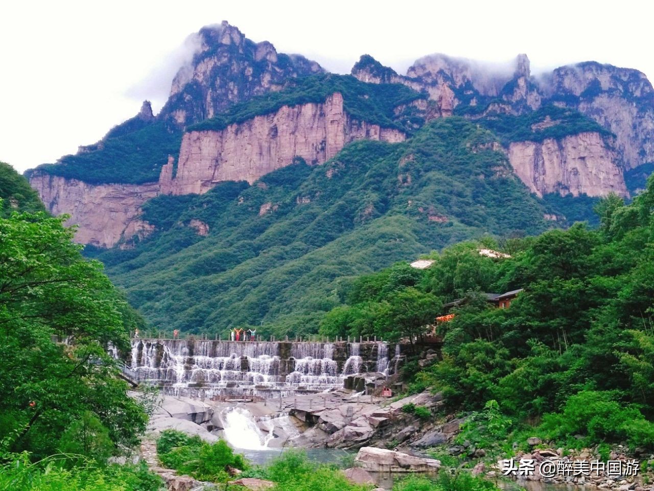 南太行八里沟景区瀑布六月份,八里沟飞瀑流泉在哪里