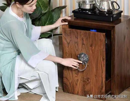 小茶室现代简约茶台,小空间茶室茶台推荐