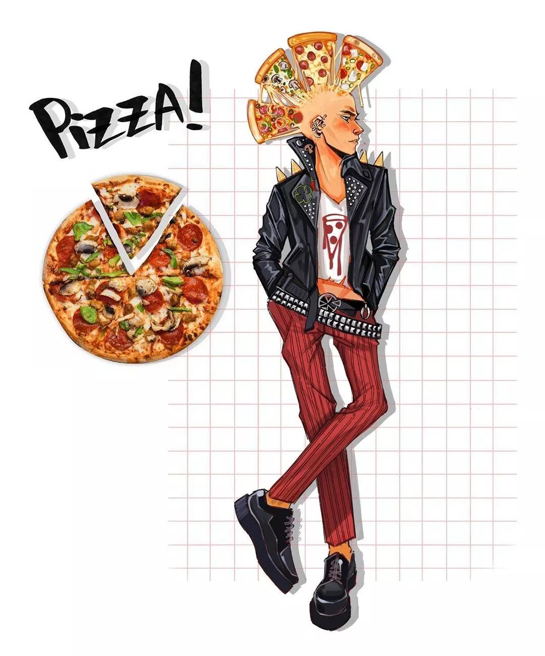 笑死人的零食画,10位博主口水画外国人