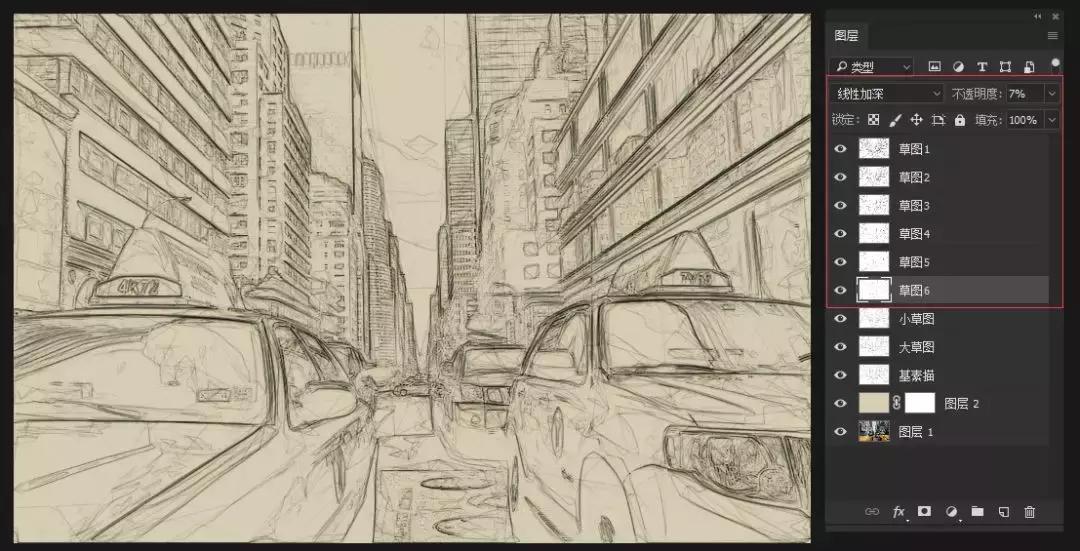 如何在AdobePhotoshop中创建素描效果