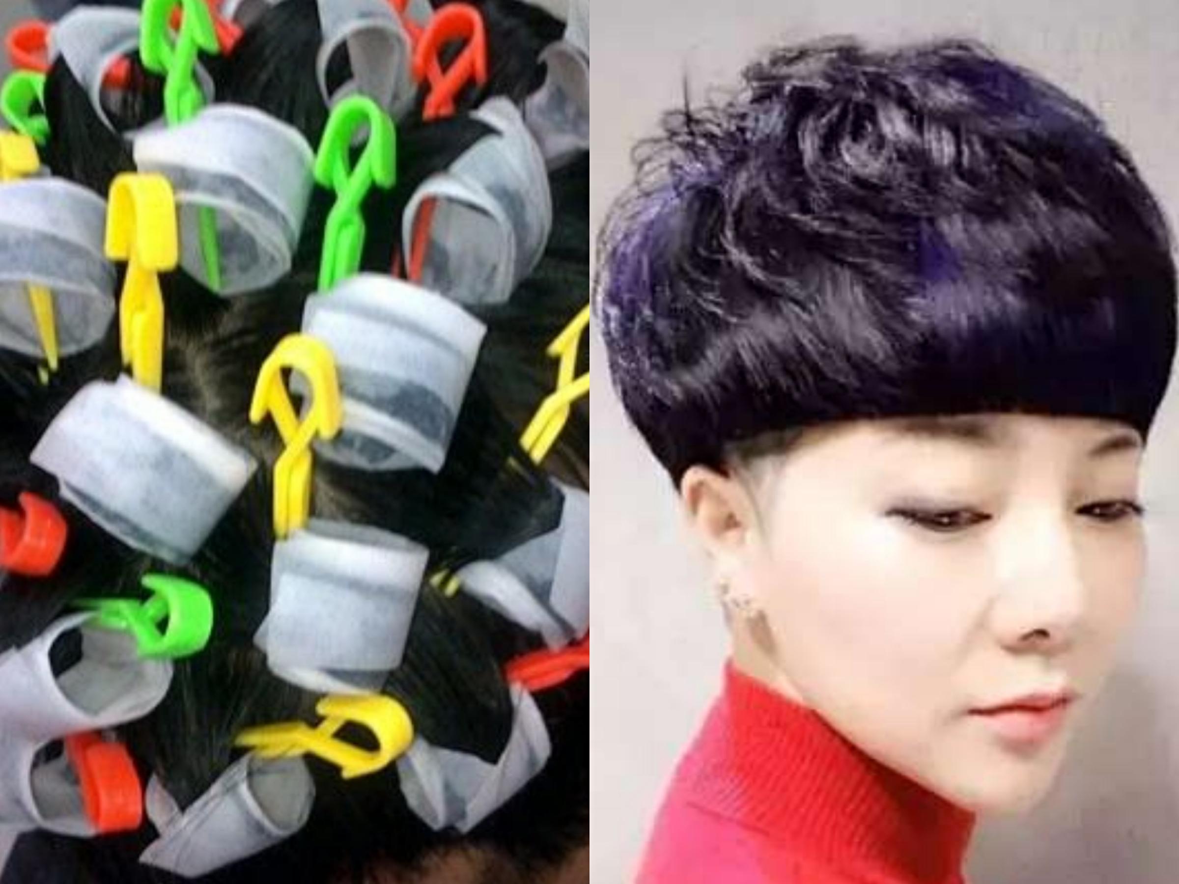 定位烫和纹理烫的区别哪个更好看,发根烫定位烫发