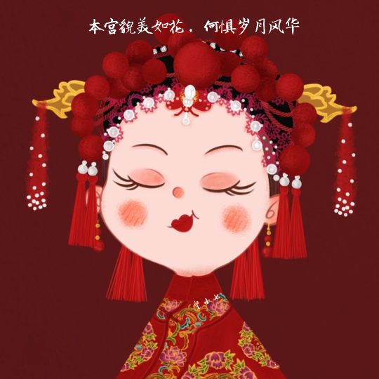 甄嬛传插画,甄嬛传人物插画