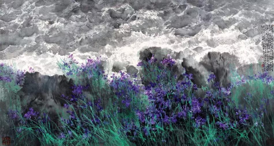 画家宋雨桂作品欣赏,宋雨桂山水书画作品