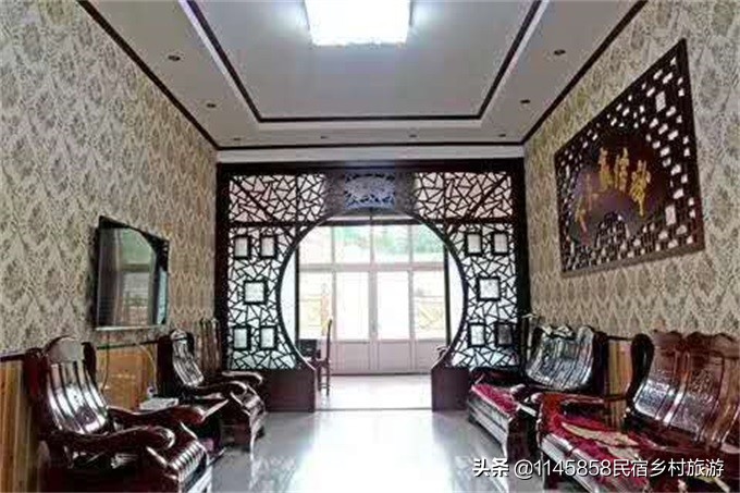 蓟县中式徽派风格民宿,蓟州郭家沟名仕雅居农家院