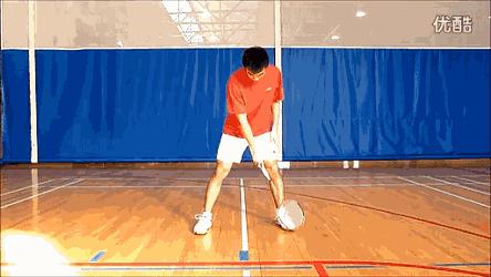 羽毛球步伐全场步伐教学慢动作,羽毛球教学步伐分解图