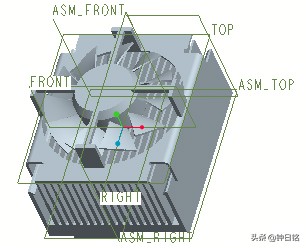 proe风扇叶分模教程,proe简单的风扇设计步骤