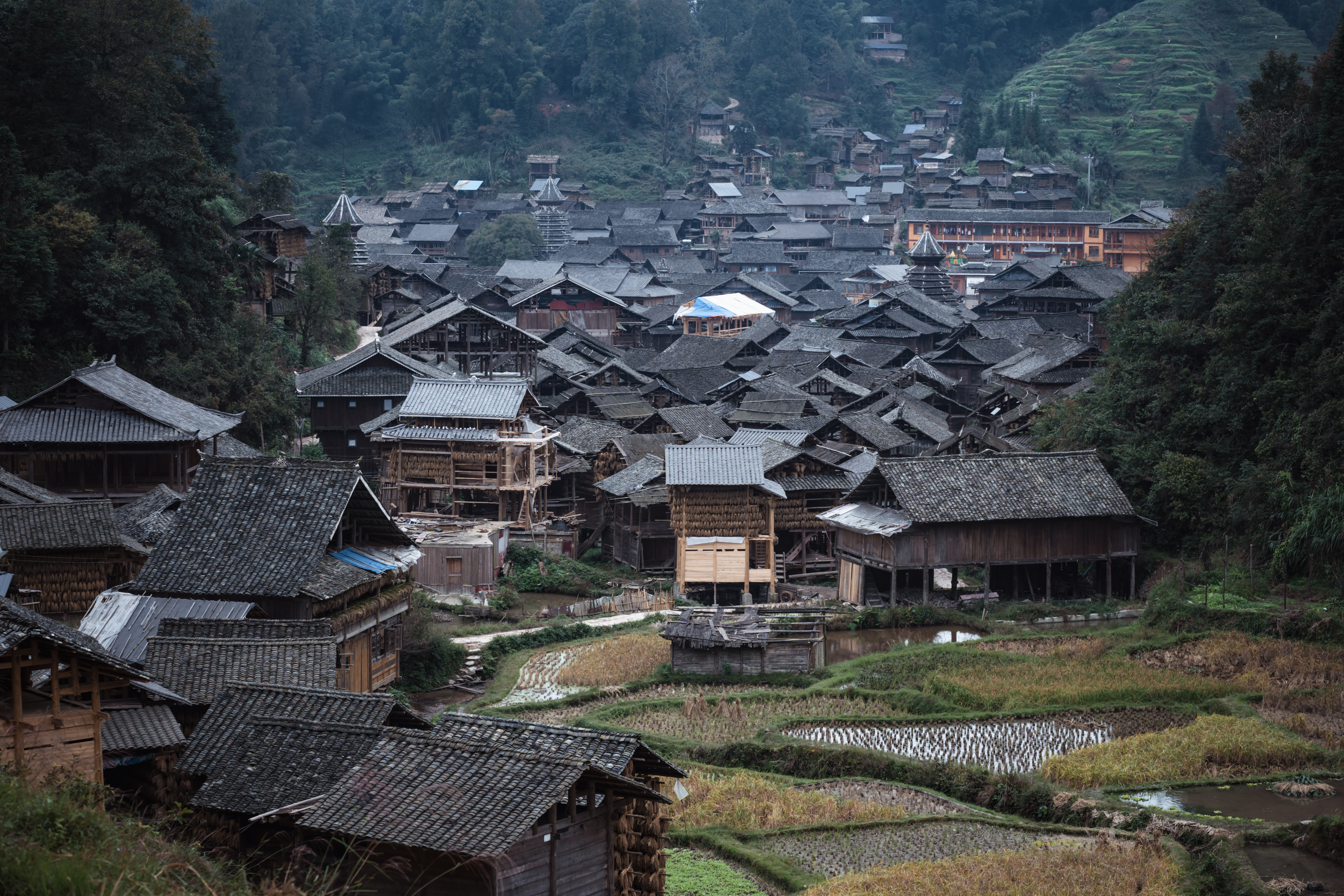 贵州人少景美的小村寨,贵州特点寨子